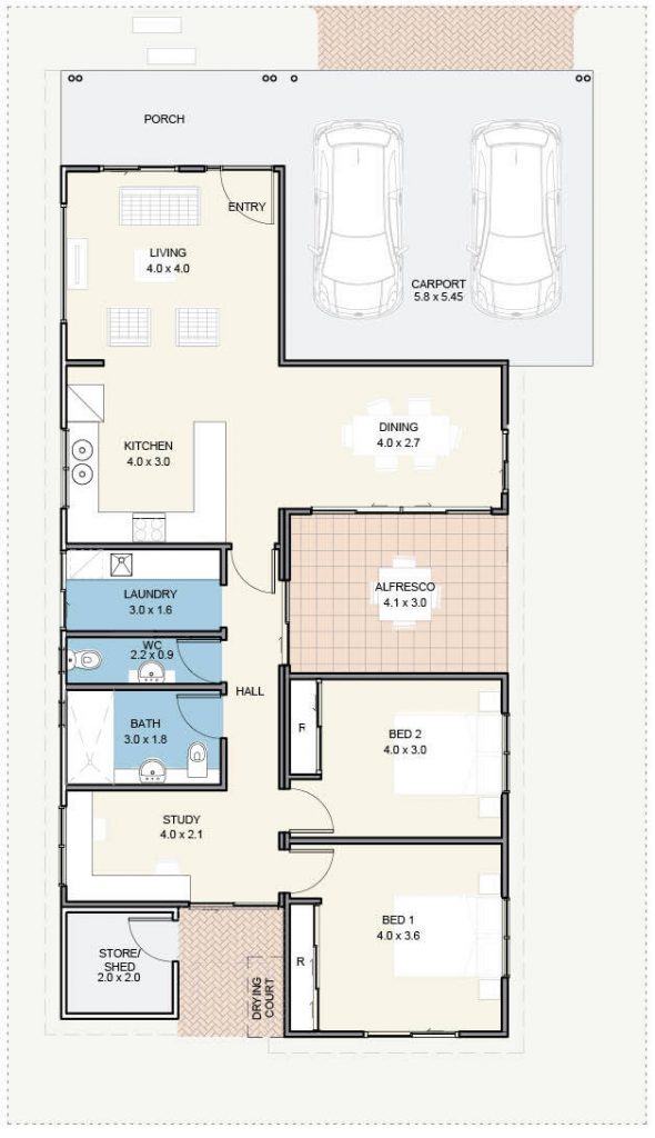 Currawong Floorplan