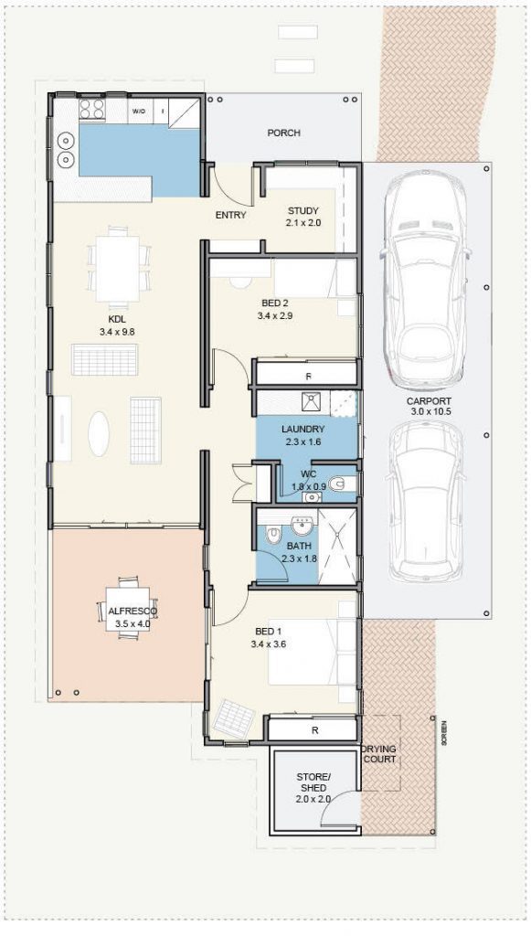 Egret Floorplan