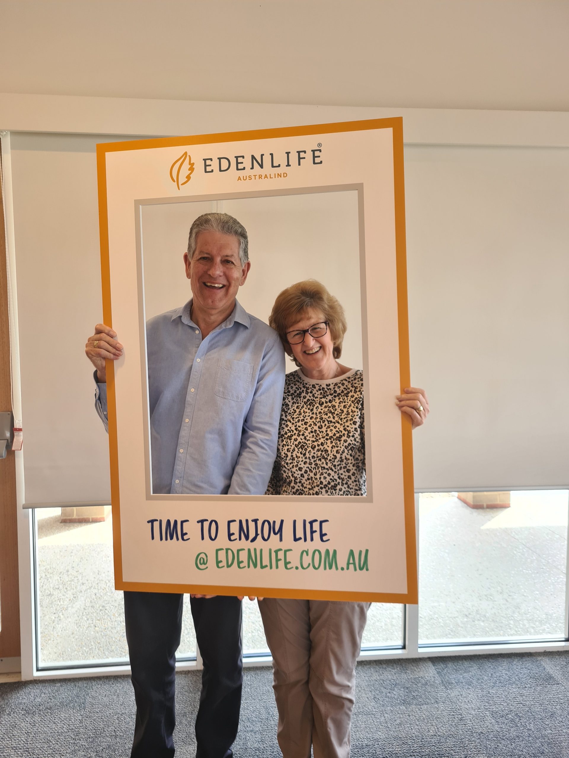 Edenlife Australind residents, Jim & Lyn