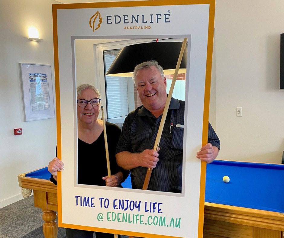 Edenlife Australind residents, Colin & Sandra