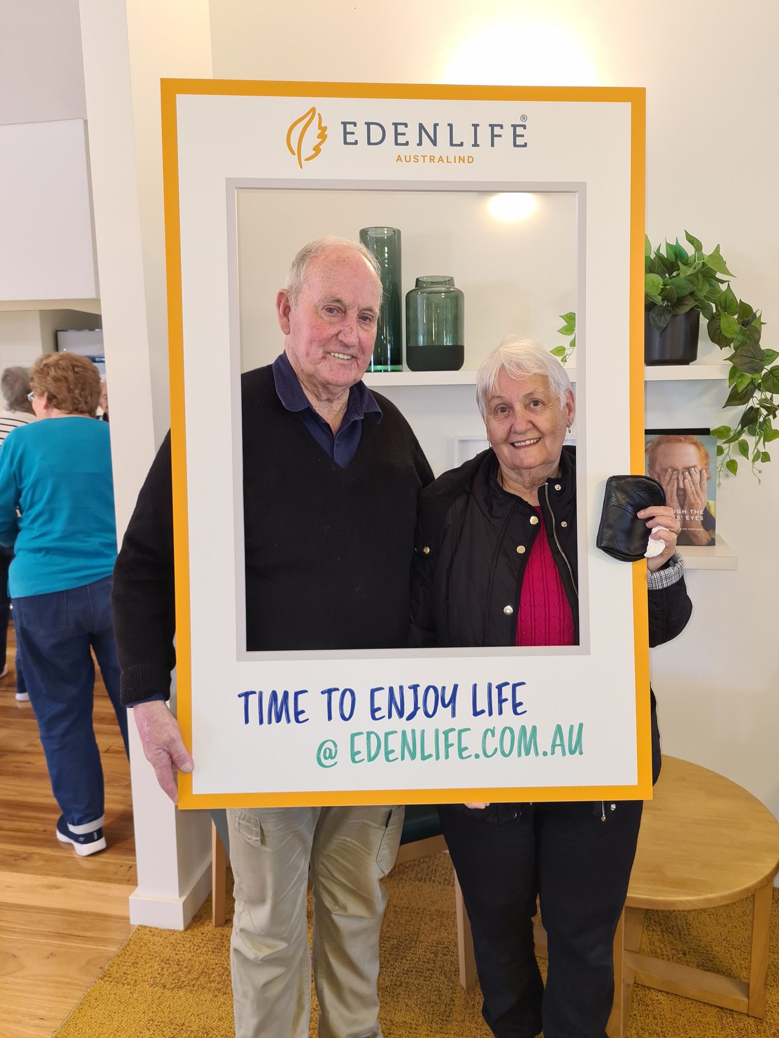 Edenlife Australind residents, Kevin & Fran