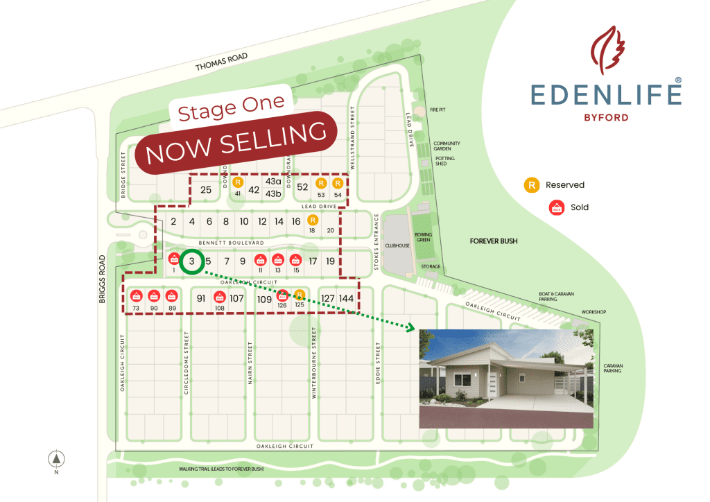 Edenlife Byford, lot 3